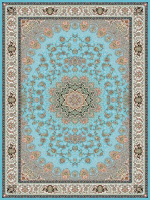 apadana design rug blue
