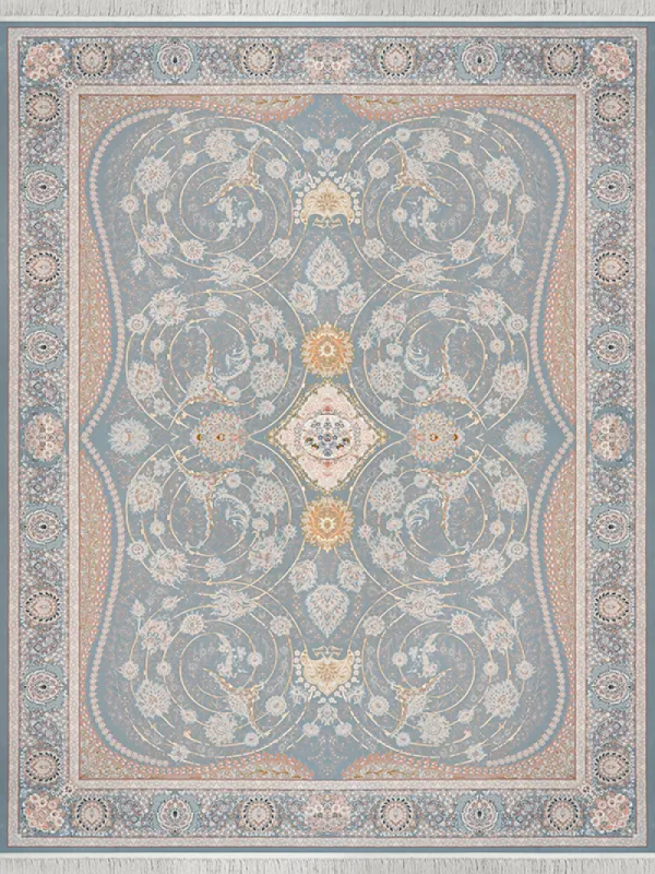 katrina design rug blue – modern traditional design – blue (5’x7′) katrina design rug blue – modern traditional design – blue (5’x7′)