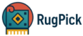 rug pick small logo