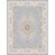 Persian Machine Made Rug (1.6′ x 2.8′ )- Modern Traditional Design 12 – Blue