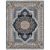 Lux design Rug (5′ x 7′ )- Modern Traditional Design – Navy