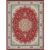 Apadana Design Rug (5′ x 7′ )- Modern Traditional Design – Red