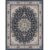 Apadana Design Rug (5′ x 7′ )- Modern Traditional Design – Navy